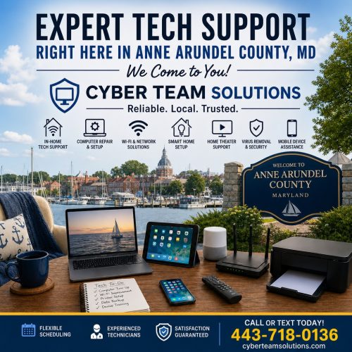 Anne Arundel County Computer Repair & Tech Support