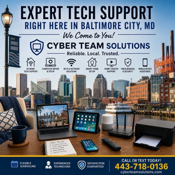 Computer Repair & Tech Support in Baltimore City, MD