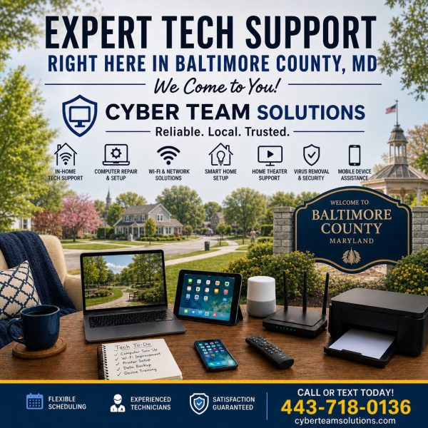 Computer Repair & Tech Support in Baltimore County, MD